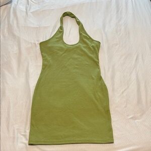 SHEIN Light Green Ribbed Top